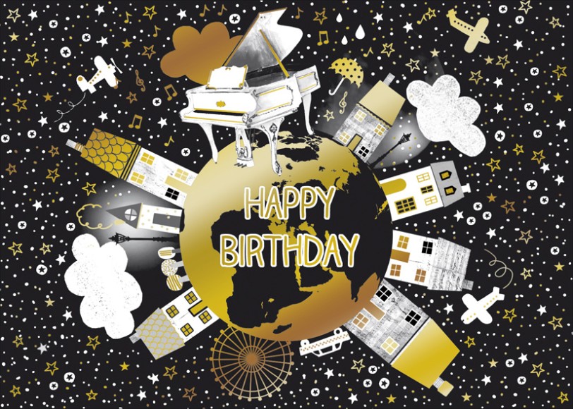 Black White: Birthday Universe