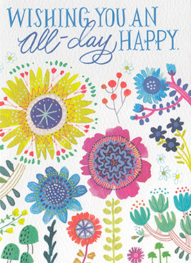 Studio Ink: Flor All Day Happy
