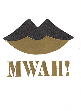 Studio Ink: Bg Foil Mwah