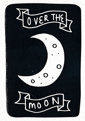 Studio Ink: Foil Over The Moon