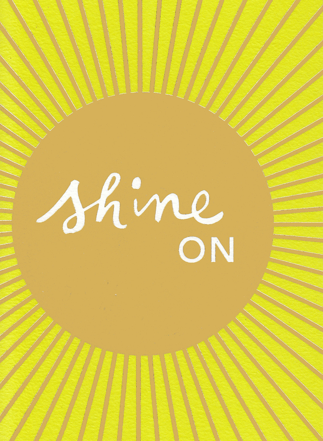 Studio Ink: Ampersand: Shine On