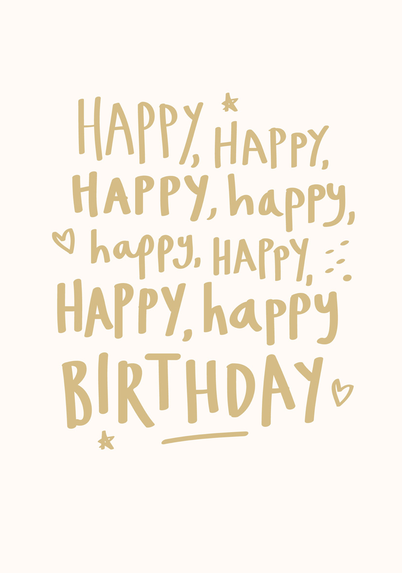 Butterscotch: Happy Happy Birthday