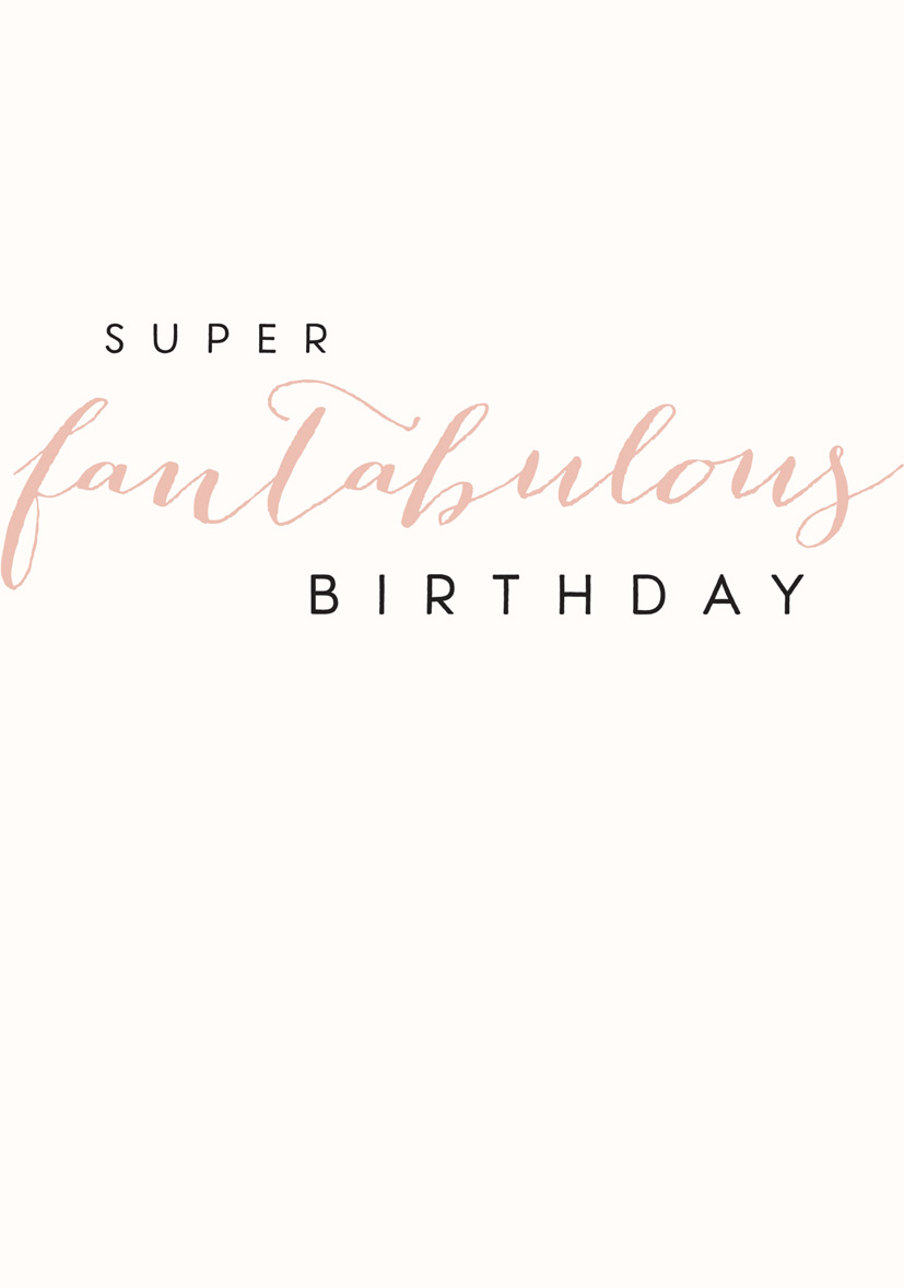 Rosebud: Fantabulous Birthday
