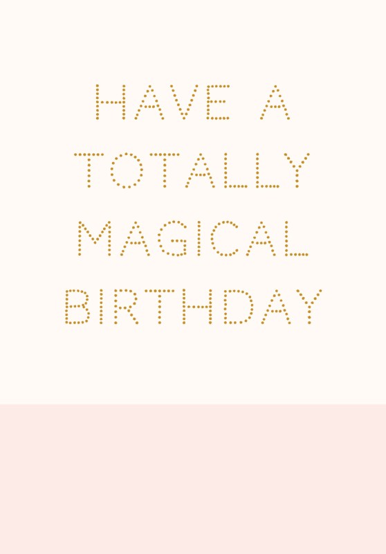 Spotlight: Magical Birthday