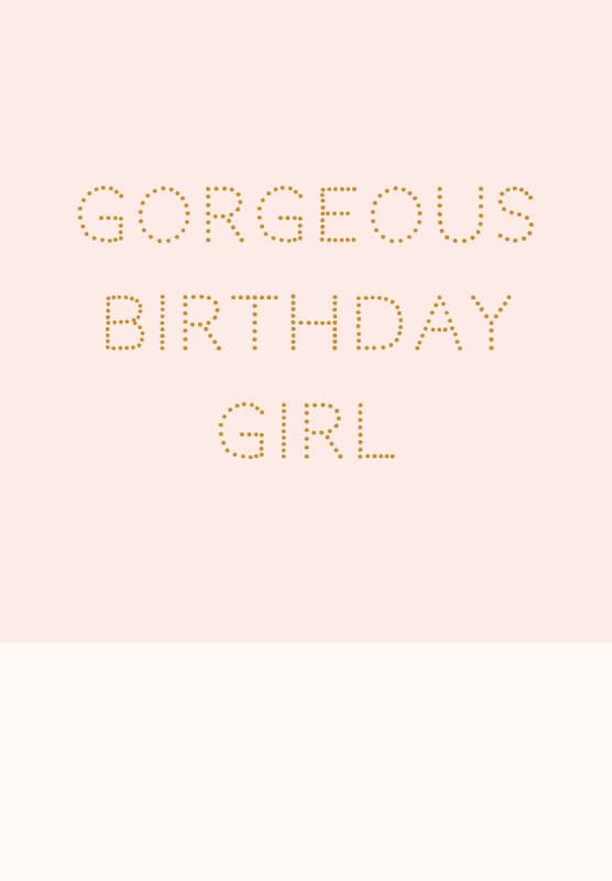 Spotlight: Gorgeous Birthday Girl