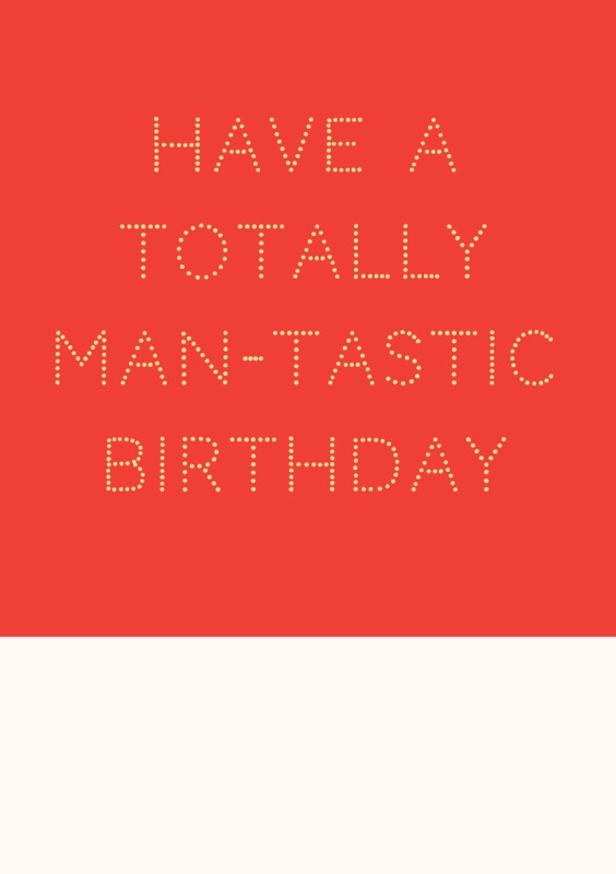 Spotlight: Mantastic Birthday