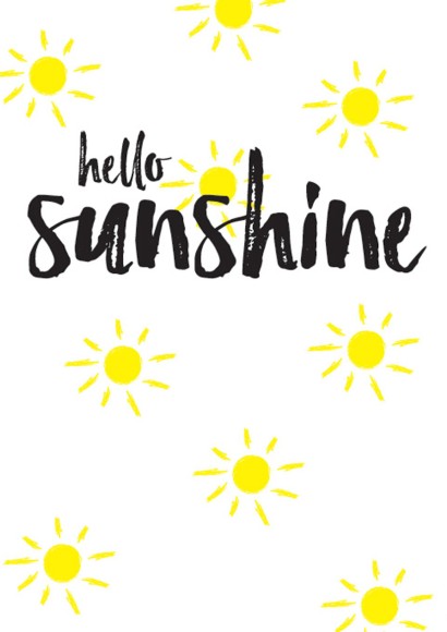 Good Morning Sun: Hello Sunshi