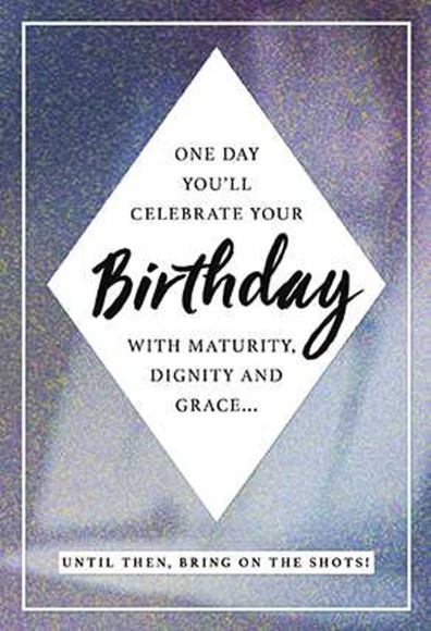 Prizmatic: Birthday Bring On Shots