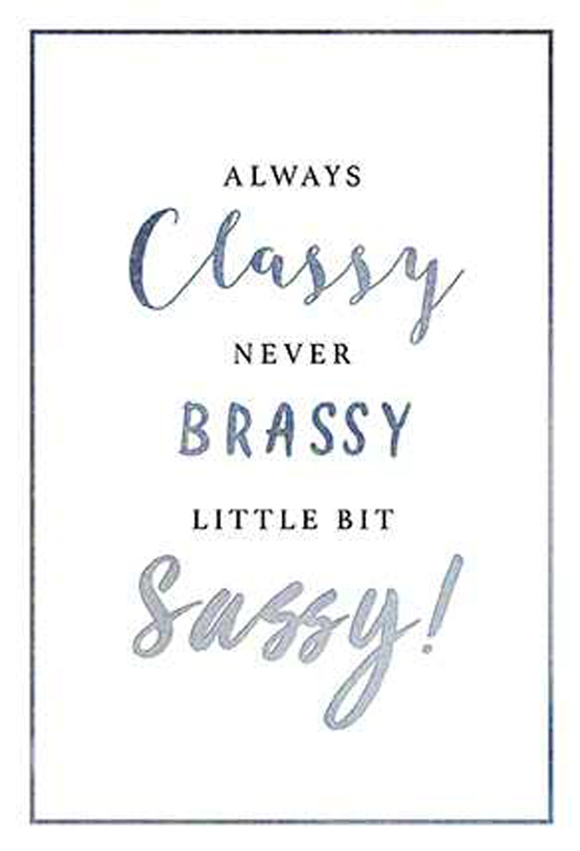 Prizmatic: Birthday Classy Sassy