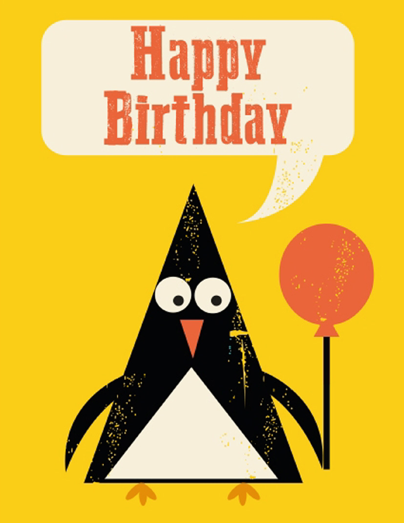 Ladiebirdy: Birthday Penguin