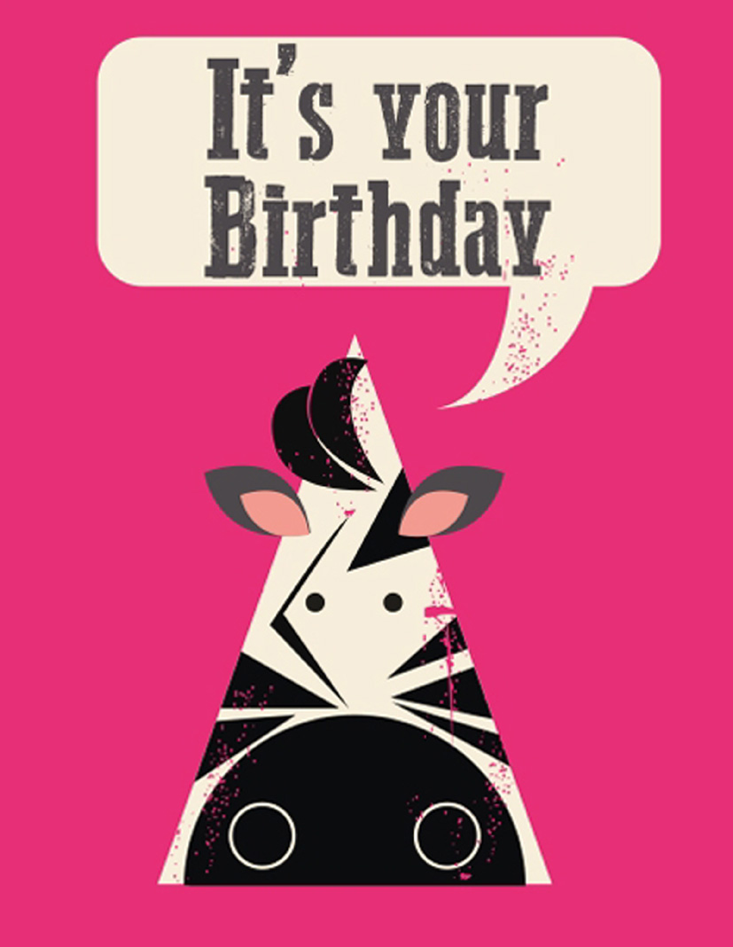 Ladiebirdy: Birthday Zebra