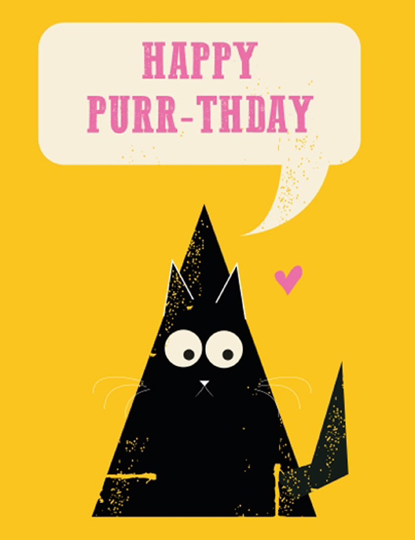 Ladiebirdy: Birthday Purrthday