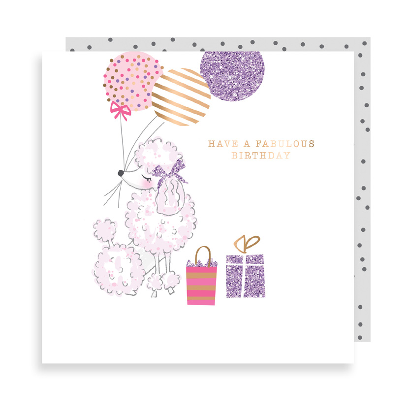 Sweet Little Thing: Birthday Poodle