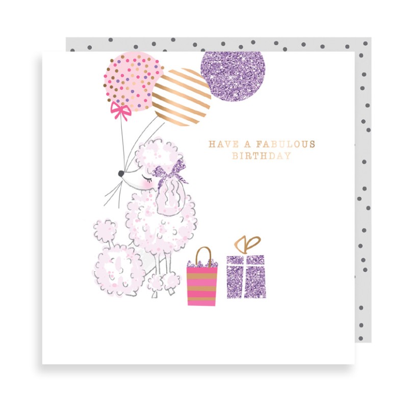 Sweet Little Thing: Birthday Poodle