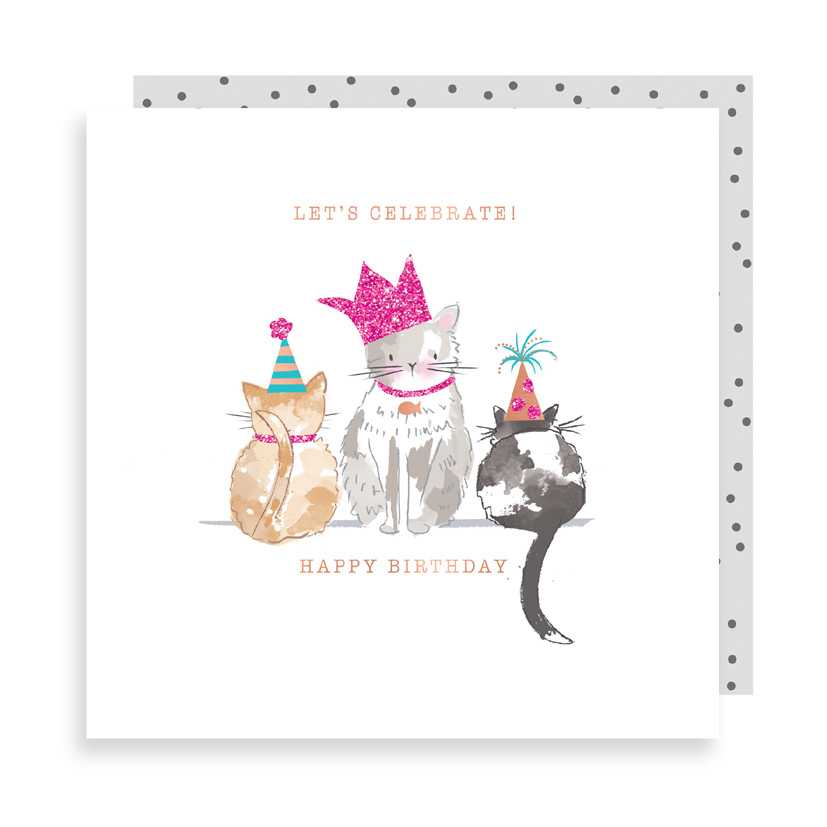 Sweet Little Thing: Birthday 3 Cats