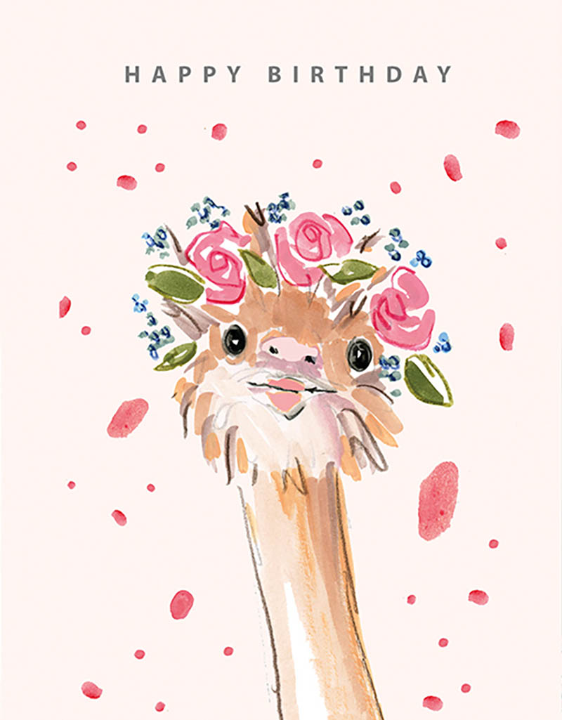 Beth Briggs: Happy Birthday Llama