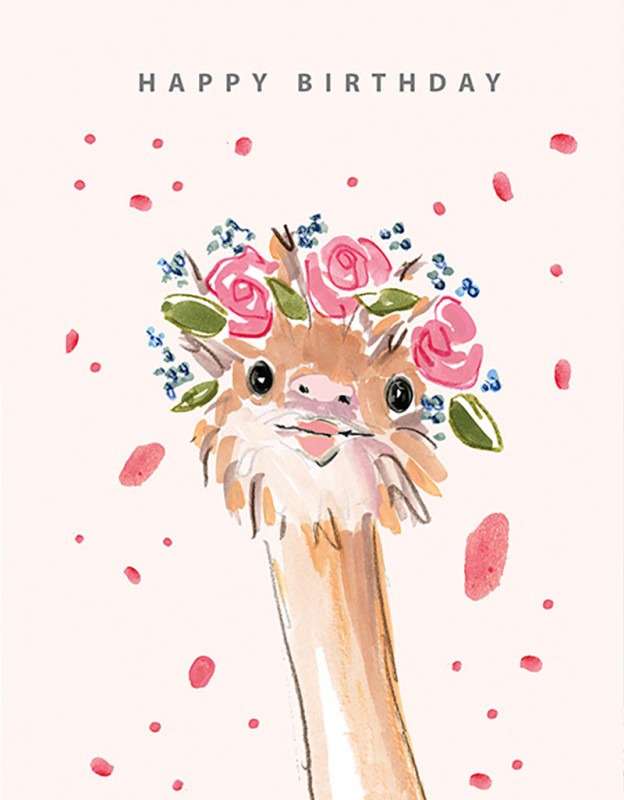 Beth Briggs: Happy Birthday Llama