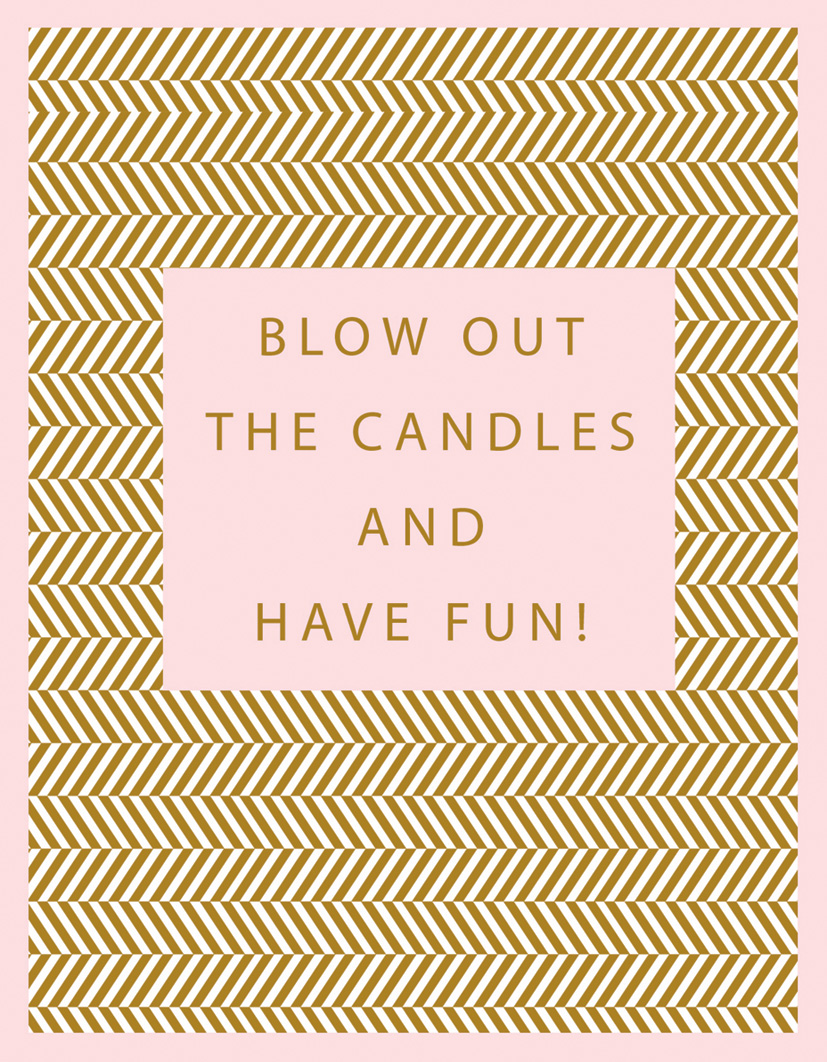 Bloomsbury: Blow Candles