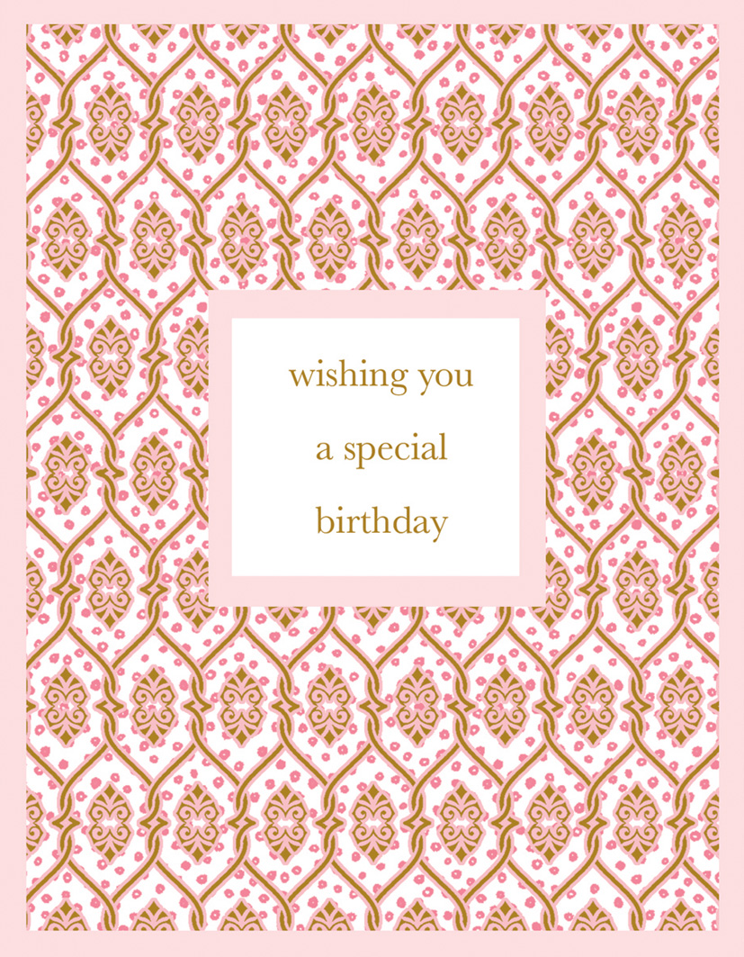 Bloomsbury: Spec Birthday Pattern