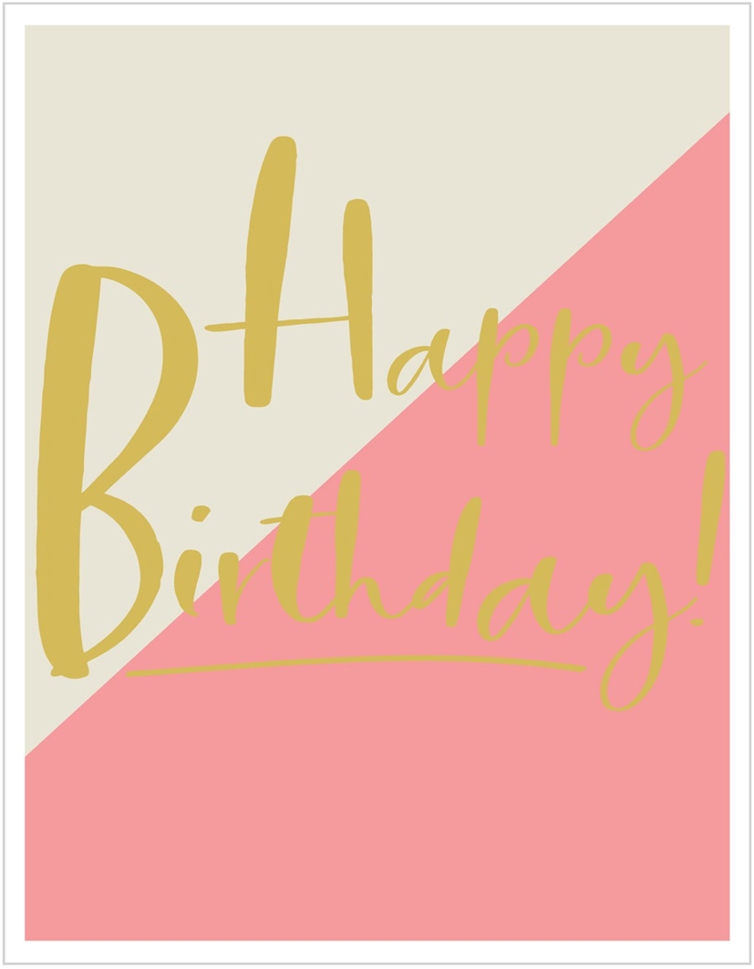 Bubble Gum: Birthday Pink Grey