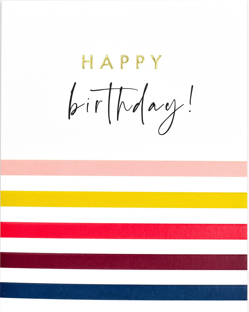 Jot: Birthday Multistripes