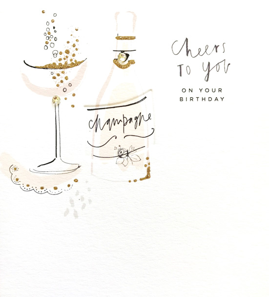 Proper Mail Hm: Birthday Champagne