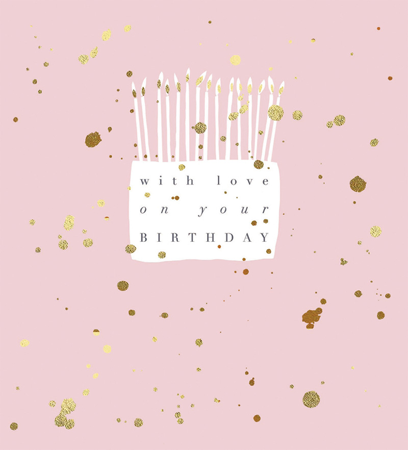 Proper Mail Pink: Gold Splattr