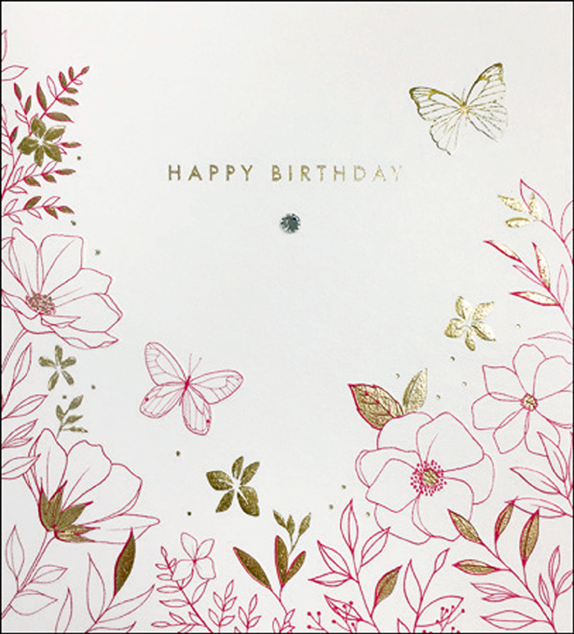 Proper Mail Hm: Birthday Floral