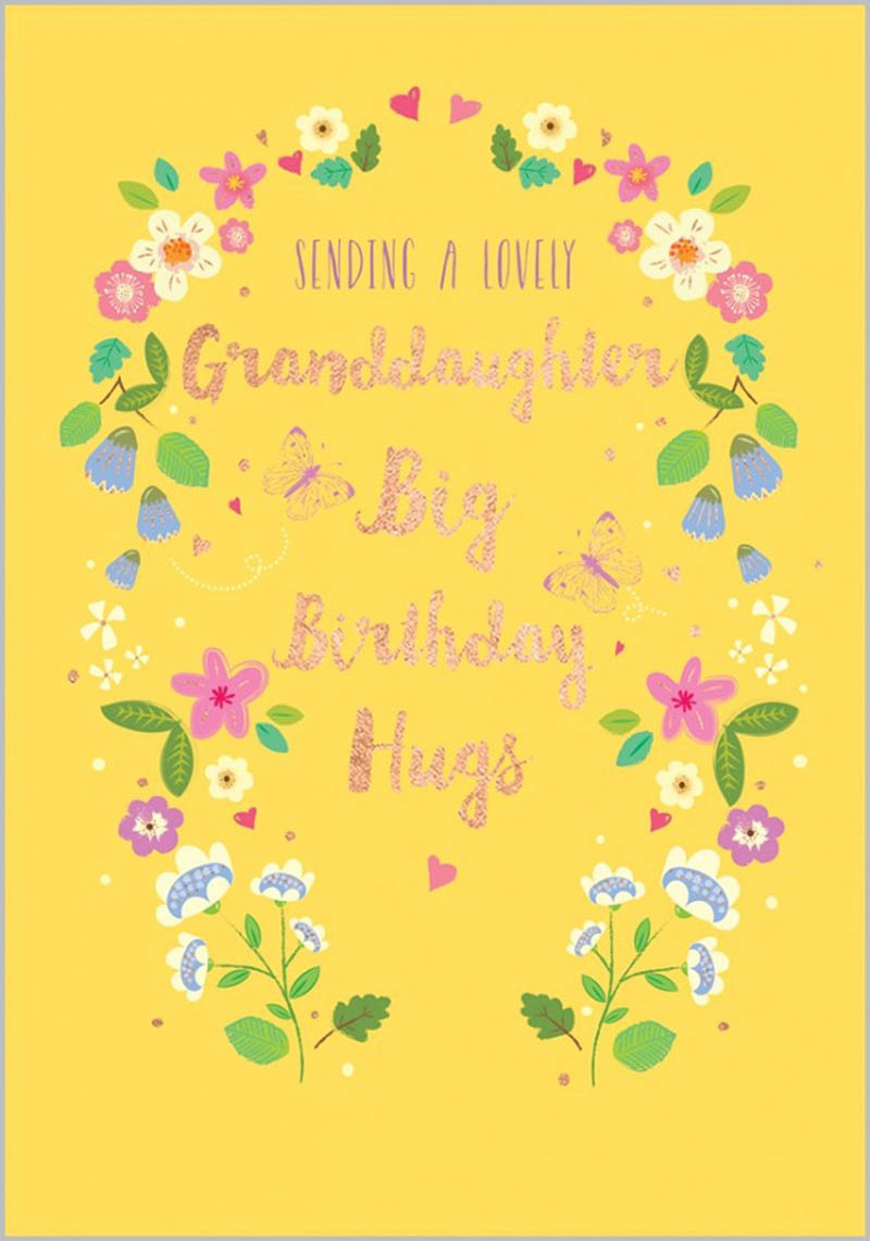 Life Soul: Large Granddaughter Birthday Hugs