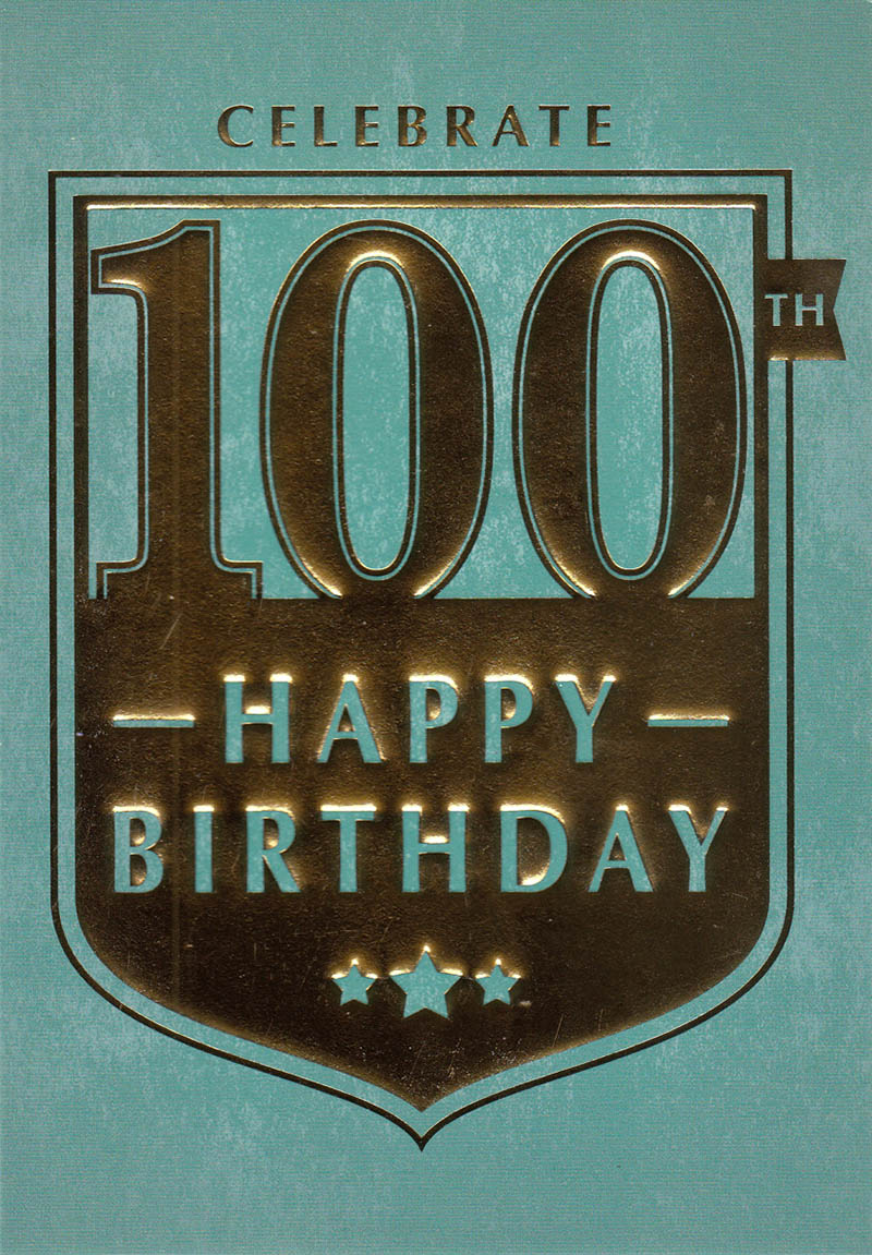 Regalia: Age 100 Male