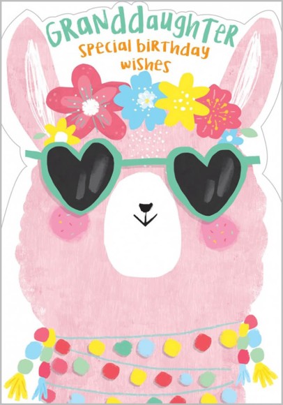 100% Kids: Granddaughter Birthday Llama