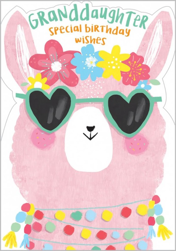 100% Kids: Granddaughter Birthday Llama