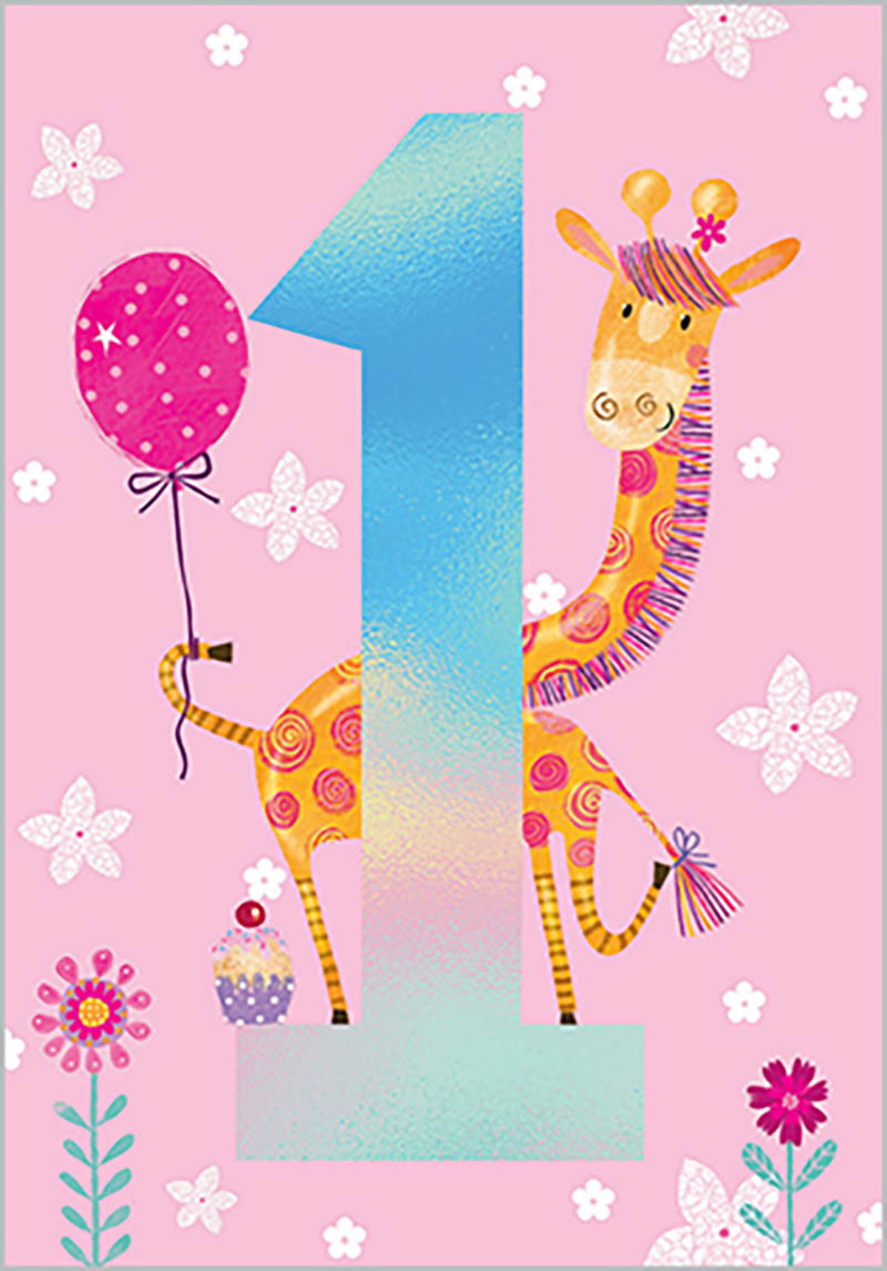 Jelly Bean: Age 1 Girl Giraffe
