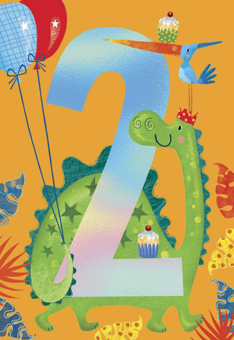 Jelly Bean: Age 2 Boy Dinosaur