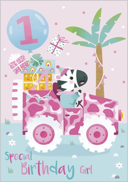 Mini Milk: Age 1 Girl Safari