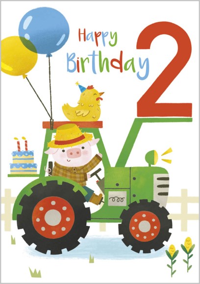 Mini Milk: Age 2 Boy Tractor