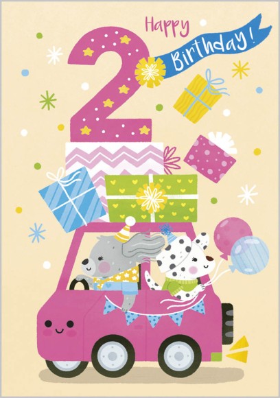 Mini Milk: Age 2 Girl Car