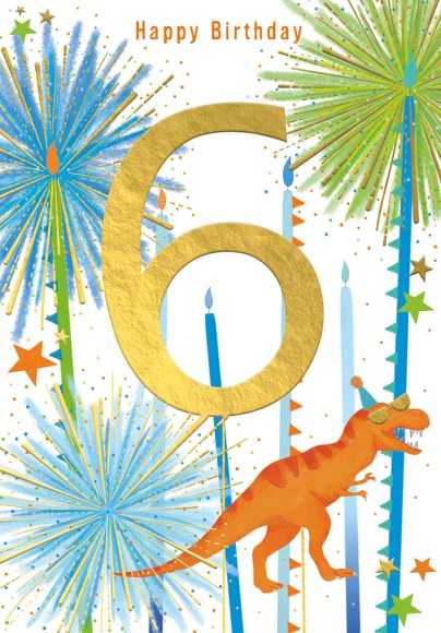 All Stars: Age 6 Boy Dinosaur