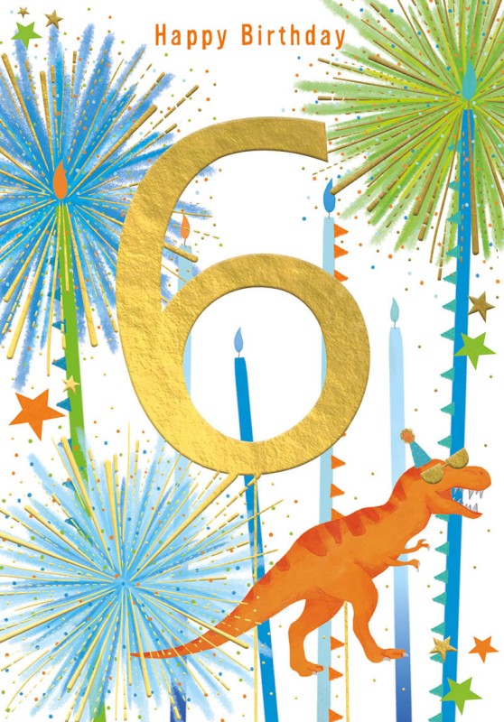 All Stars: Age 6 Boy Dinosaur
