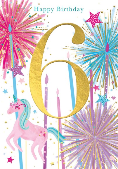 All Stars: Age 6 Girl Unicorn