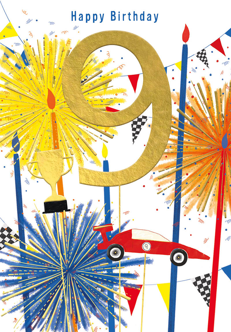 All Stars: Age 9 Boy Racecar