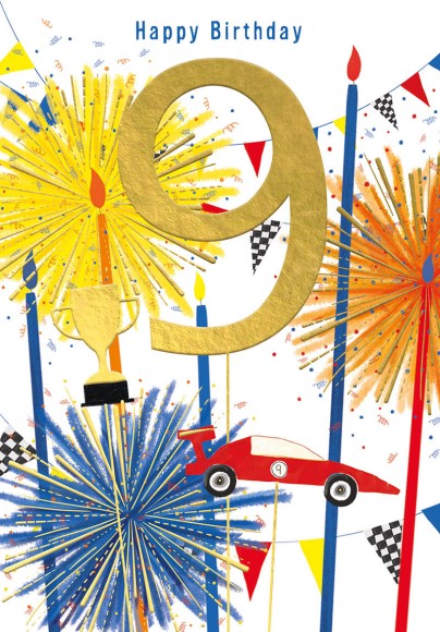 All Stars: Age 9 Boy Racecar