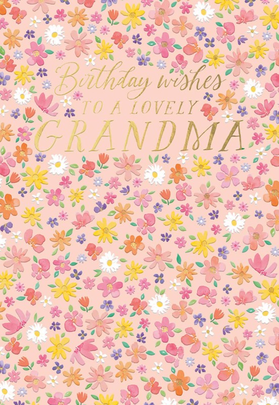 Birthday Wishes Lovely Grandma