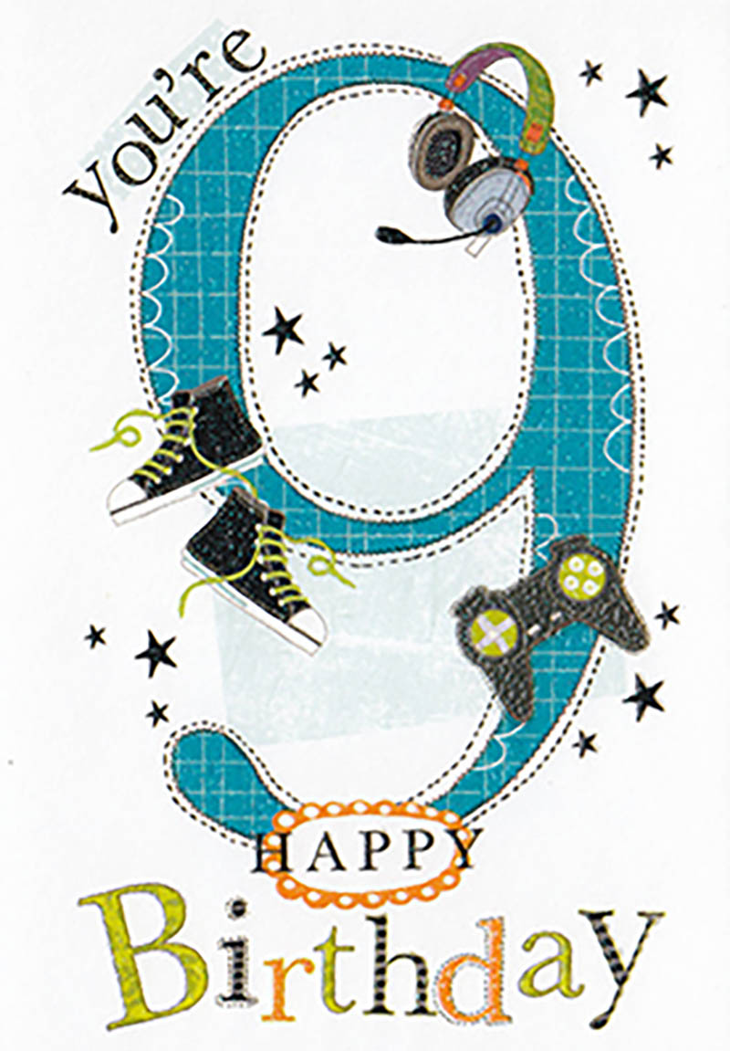 100% Kids: Age 9 Boy Gaming