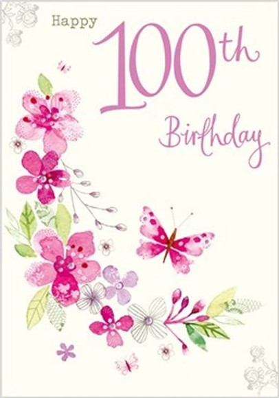 Tallulah Rose: Age 100 Fem Birthday