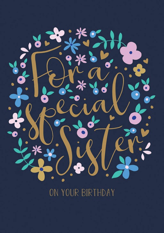 Sister Birthday Special Flowers