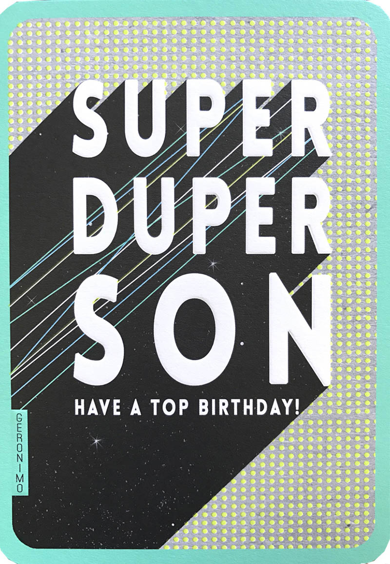 Geronimo: Super Duper Son Birthday