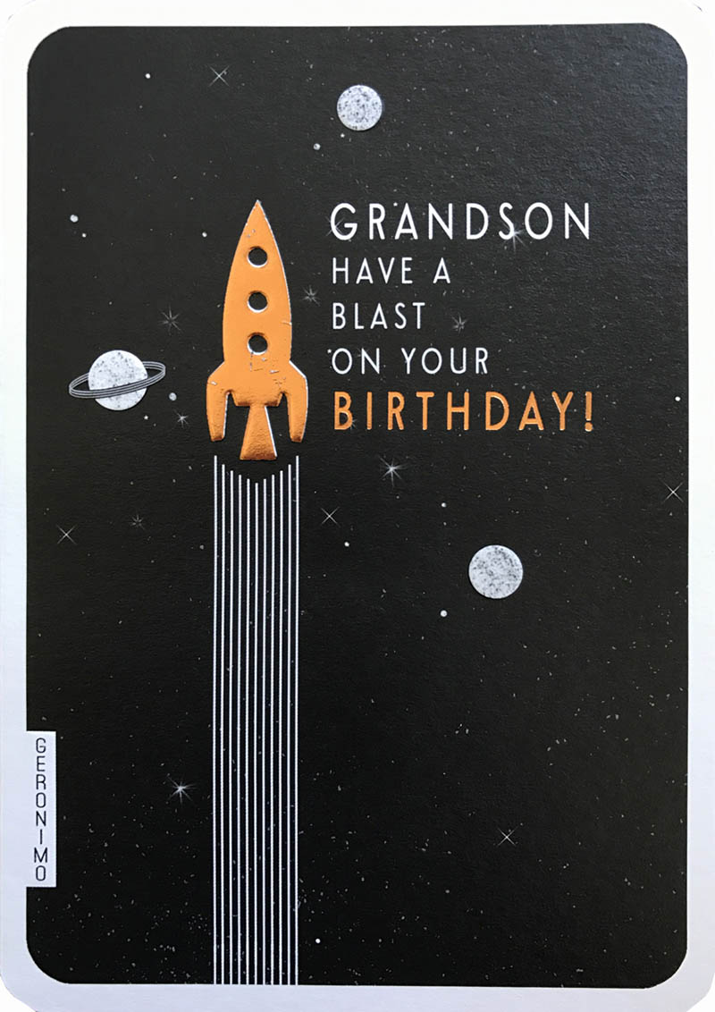 Geronimo: Grandson Birthday Rocket
