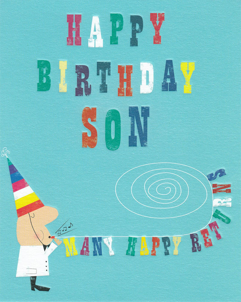 Ink Press: Son Birthday Happy Retrns