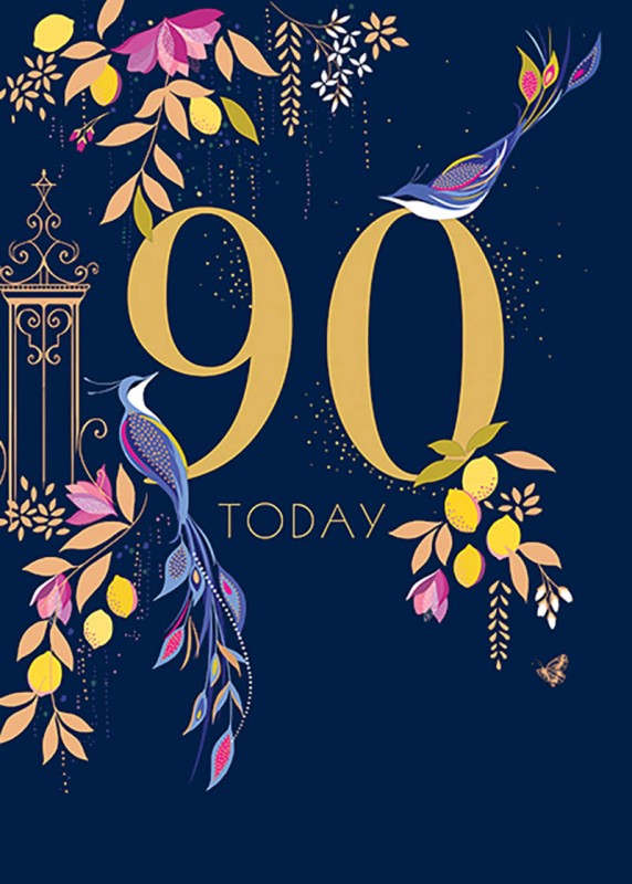 Sara Miller: Age 90 Birds Gold
